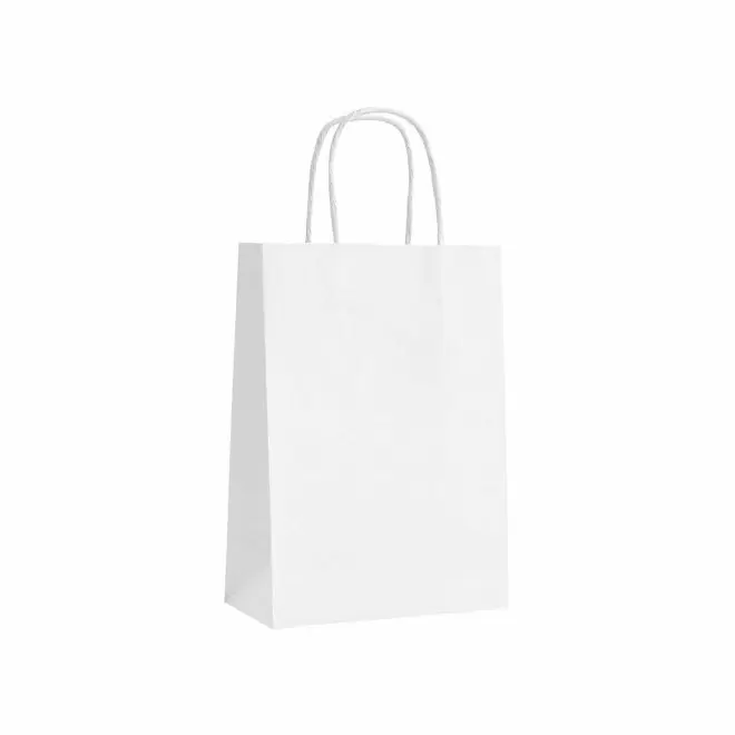 SAC KRAFT PERSONNALISE GRANDE QUANTITE 'TORSI 18X8X24' - blanc