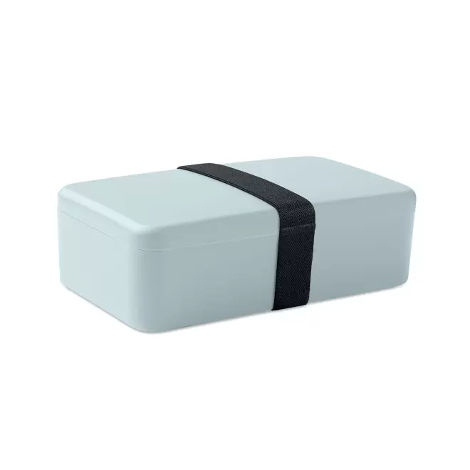 LUNCH BOX RPET 750ML PERSONNALISABLE 'DOPPITO' - bleu clair