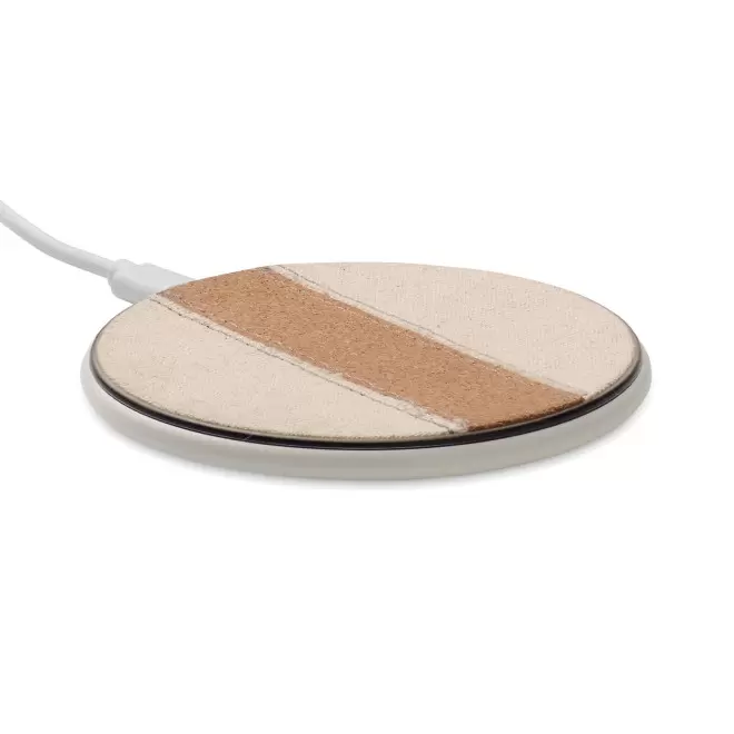 CHARGEUR INDUCTION LIEGE PERSONNALISABLE 'LOODA' - blanc