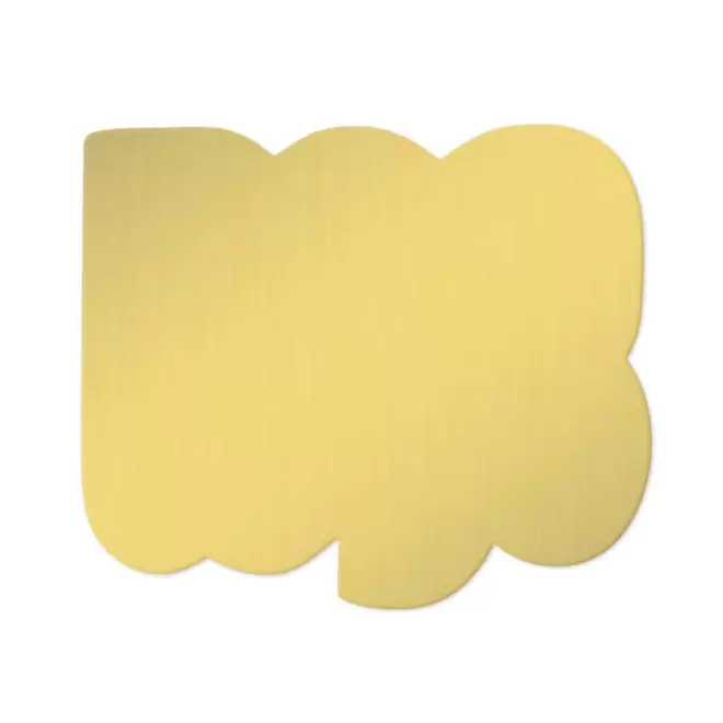 ETIQUETTE HANDTAG CADEAU PERSONNALISABLE 'YORSY METAL' - laiton