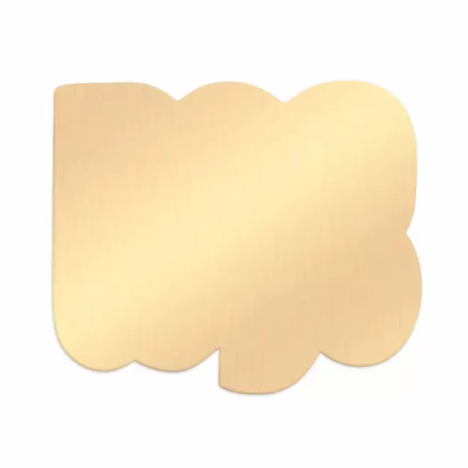 ETIQUETTE HANDTAG CADEAU PERSONNALISABLE 'YORSY ACRYLIQUE' - or