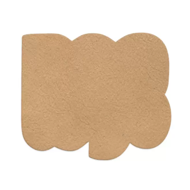 ETIQUETTE HANDTAG CADEAU PERSONNALISABLE 'YORSY CUIR' - marron clair