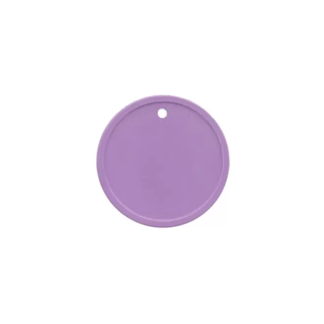JETON PERSONNALISE EN PLASTIQUE PERCE GRAVE 'MONNET' - violet