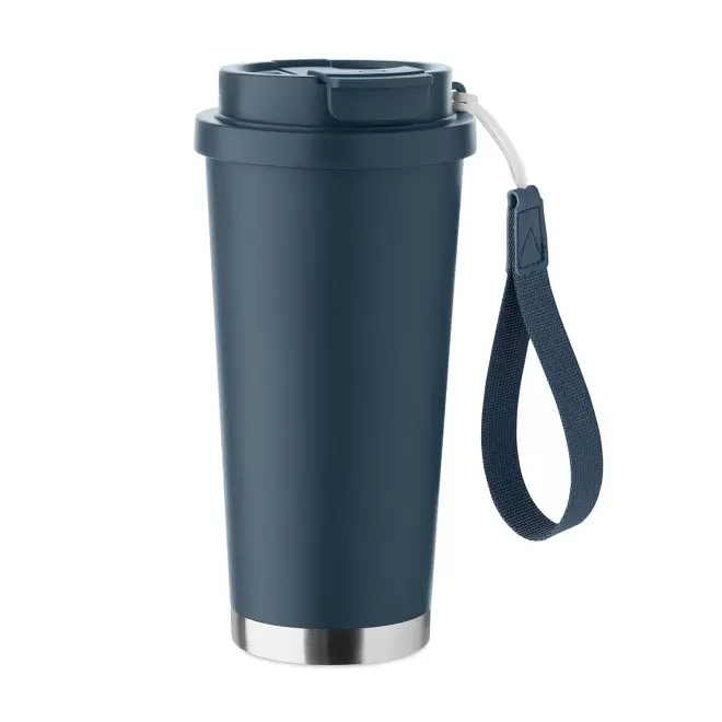MUG ISOTHERME PERSONNALISE 500ML 'MALTEAS MAX' - bleu marine