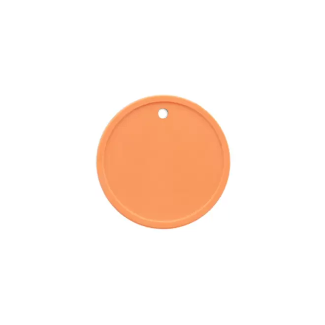 JETON PERSONNALISE EN PLASTIQUE PERCE GRAVE 'MONNET' - orange