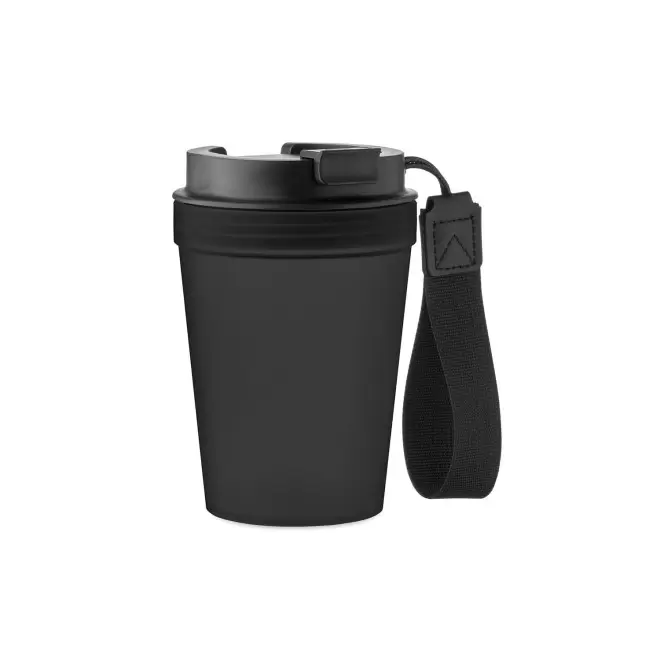 MUG SIMPLE PAROI PLASTIQUE 300ML PERSONNALISABLE 'MALTEAS' - noir