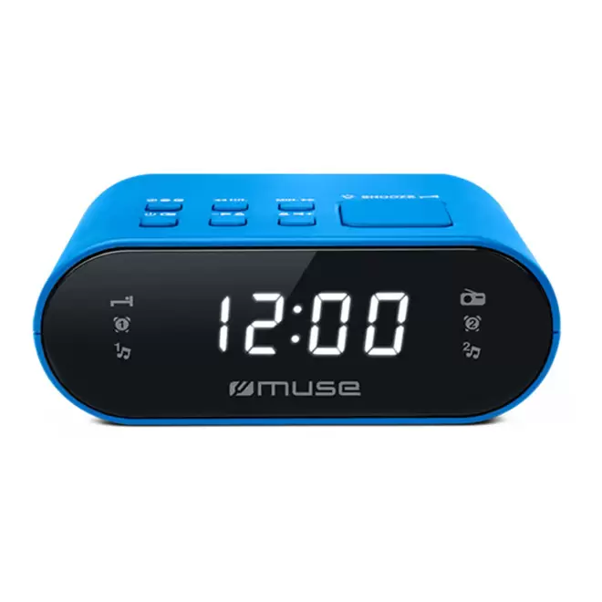 RADIO REVEIL PERSONNALISABLE 'GOMMY' - bleu