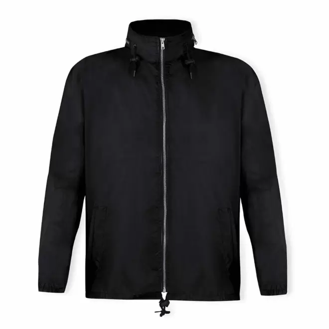 IMPERMEABLE PERSONNALISABLE 'NOVIO' - noir