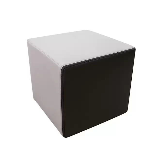 CUBE EN MOUSSE PERSONNALISABLE 'CUBIQUE EU' - 40 cm