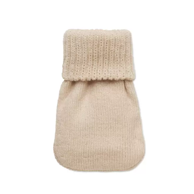 CHAUFFERETTE PERSONNALISABLE AVEC HOUSSE 'GROEN' - beige