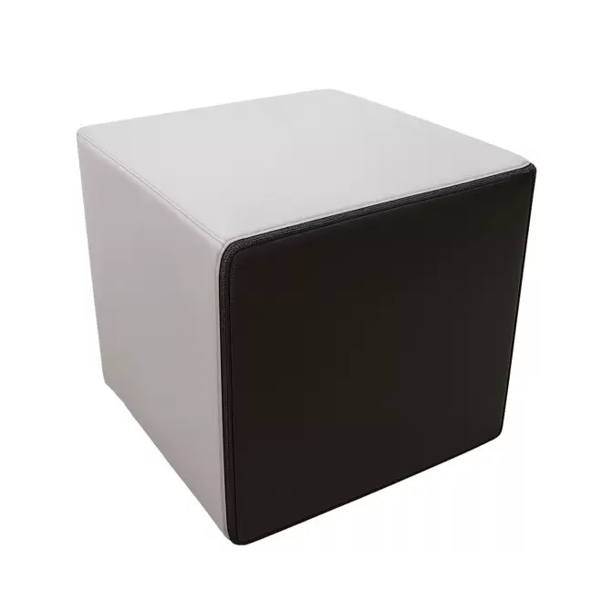 CUBE EN MOUSSE PERSONNALISABLE 'CUBIQUE EU' - 50 cm