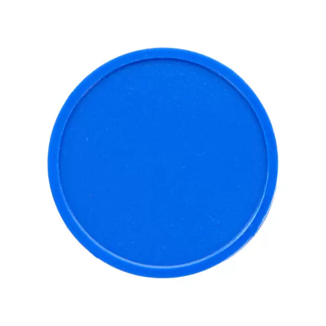 JETON EN PLASTIQUE GRAVE PERSONNALISABLE 'MONNET' - bleu foncé
