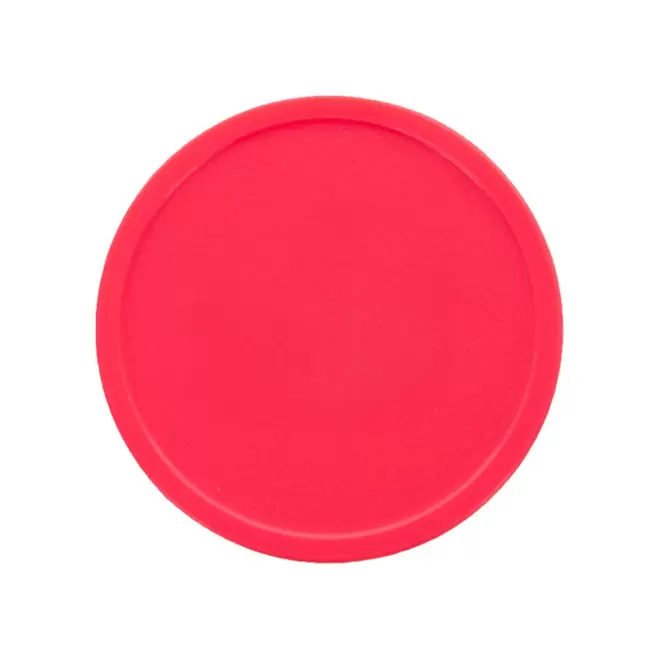 JETON EN PLASTIQUE GRAVE PERSONNALISABLE 'MONNET' - rose vif