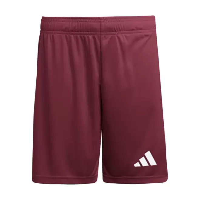 SHORT DE SPORT PUBLICITAIRE ADIDAS 'ENTRADA 26' - bordeaux/blanc