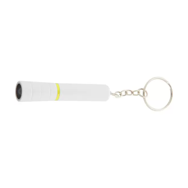 PORTE CLES LAMPE PERSONNALISABLE 'RAPOS WHITE' - jaune
