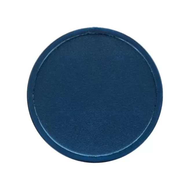 JETON EN PLASTIQUE GRAVE PERSONNALISABLE 'MONNET' - bleu métallisé