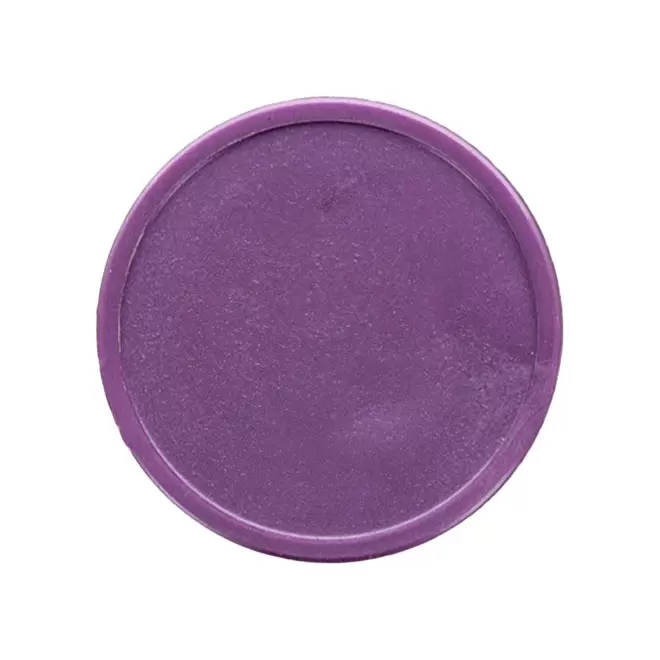 JETON EN PLASTIQUE GRAVE PERSONNALISABLE 'MONNET' - violet métallisé