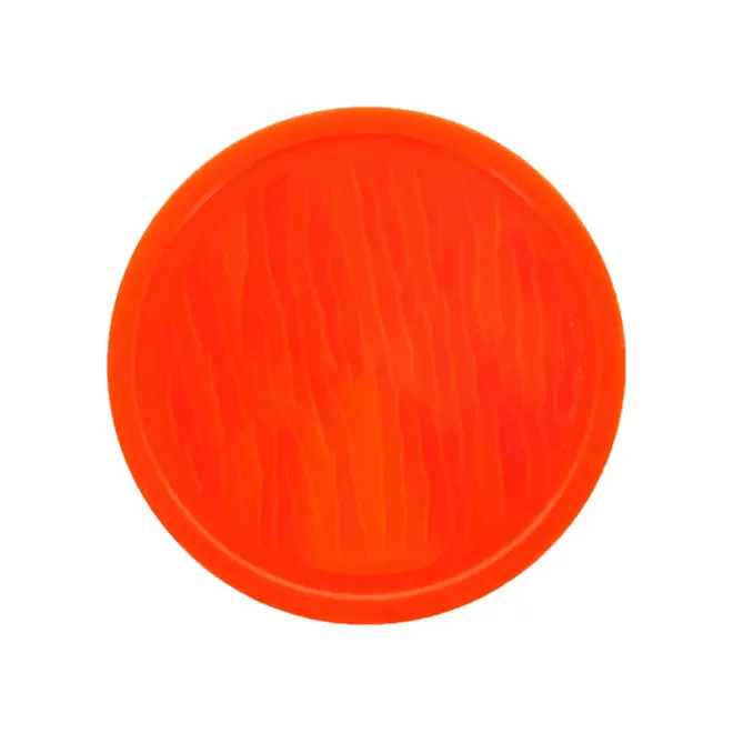 JETON EN PLASTIQUE PERSONNALISABLE 'MONNET' - rouge orange