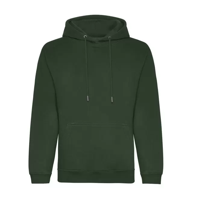 SWEAT SHIRT PERSONNALISABLE 'HOODIE BIO' - vert bouteille