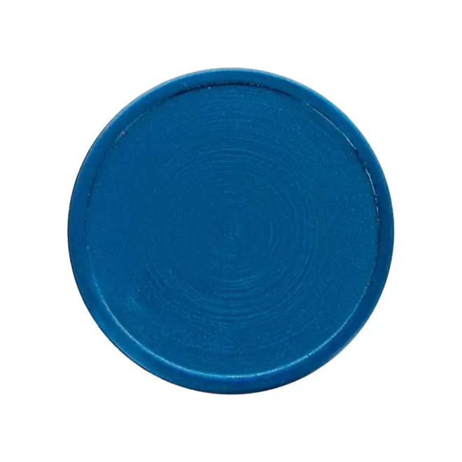 JETON EN PLASTIQUE PERSONNALISABLE 'MONNET' - bleu métallisé