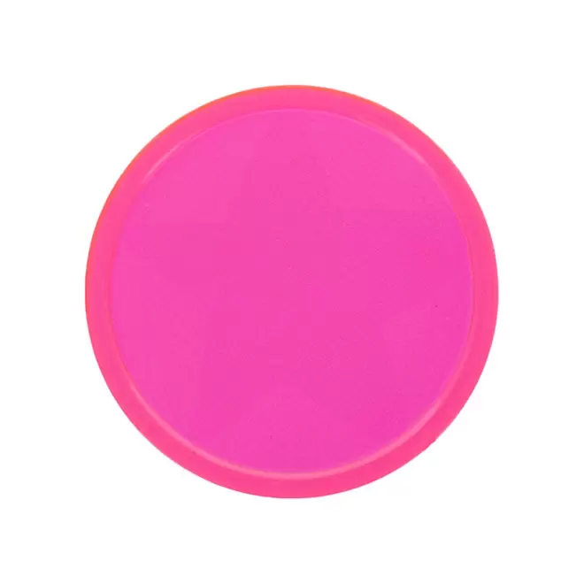 JETON EN PLASTIQUE PERSONNALISABLE 'MONNET' - rose transparent