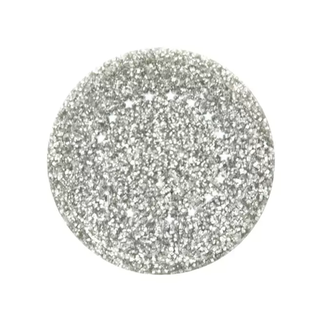 JETON EN PLASTIQUE PERSONNALISABLE 'MONNET' - argenté brillant