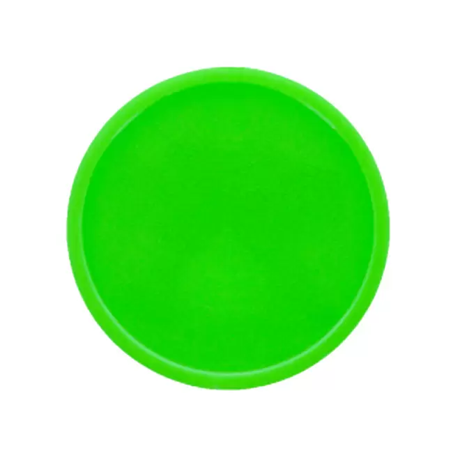 JETON PERSONNALISE EN PLASTIQUE PERCE GRAVE 'MONNET' - vert pomme