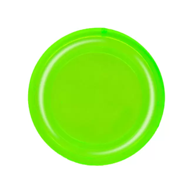 JETON PERSONNALISE EN PLASTIQUE PERCE GRAVE 'MONNET' - vert transparent