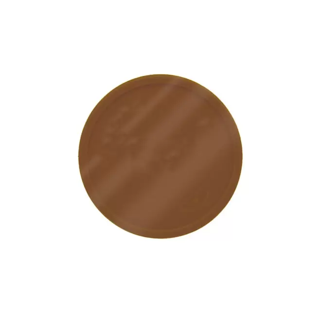 JETON IMPRIME A LA FEUILLE PERSONNALISABLE 'MONNET' - cuivre