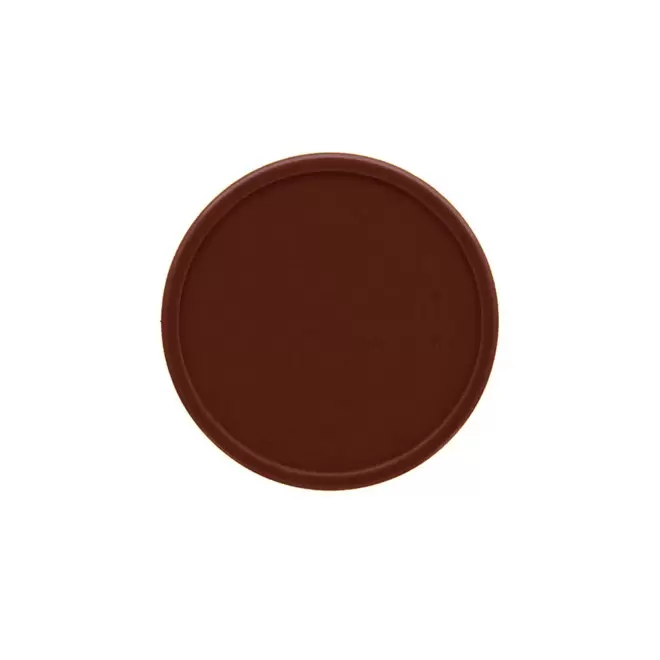 JETON IMPRIME A LA FEUILLE PERSONNALISABLE 'MONNET' - marron