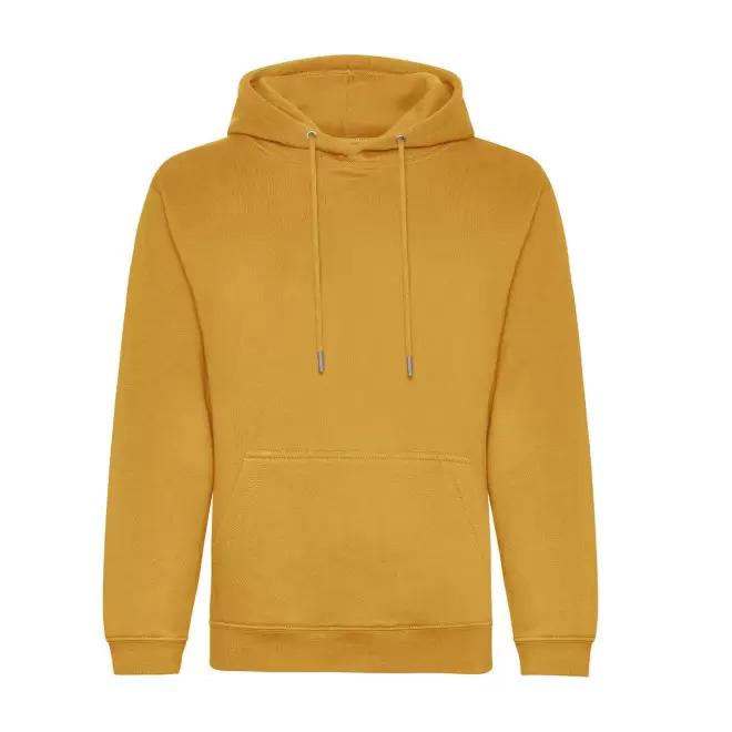 SWEAT SHIRT PERSONNALISABLE 'HOODIE BIO' - jaune moutarde