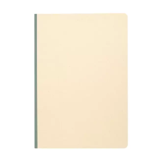 CARNET A5 SOUPE EN CANNE A SUCRE PERSONNALISABLE 'ILIANA' - vert