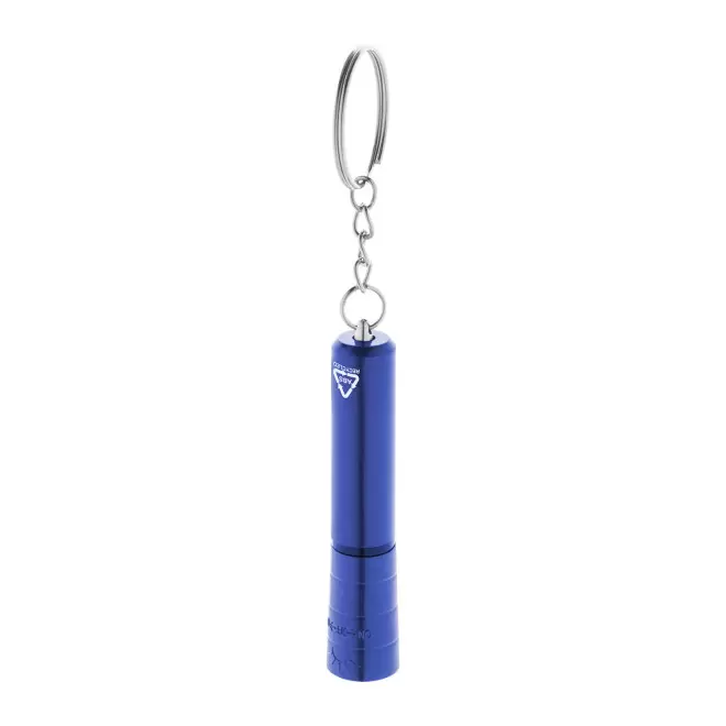 PORTE CLES LAMPE PERSONNALISABLE 'RAPOS RECYCLE' - bleu
