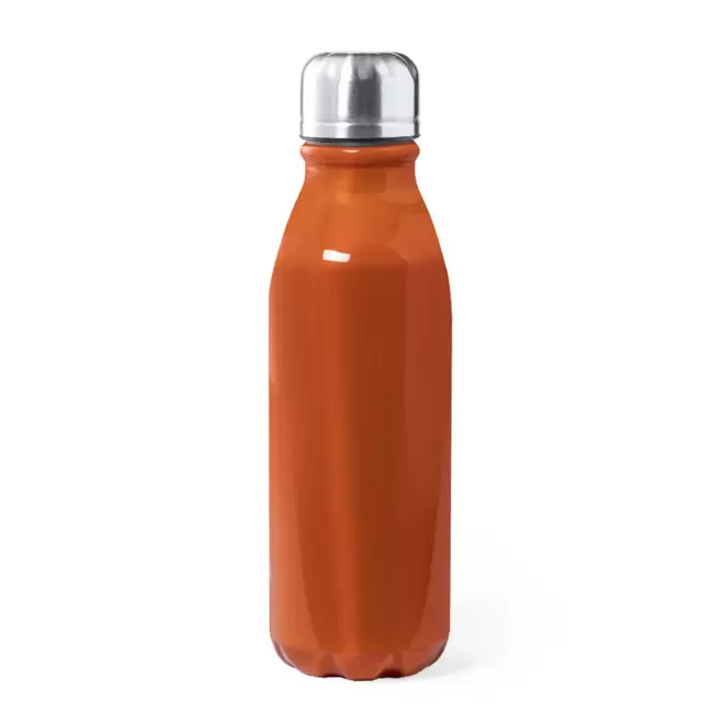 BOUTEILLE EN ALUMINIUM 550ML PERSONNALISABLE 'FIERRA' - orange