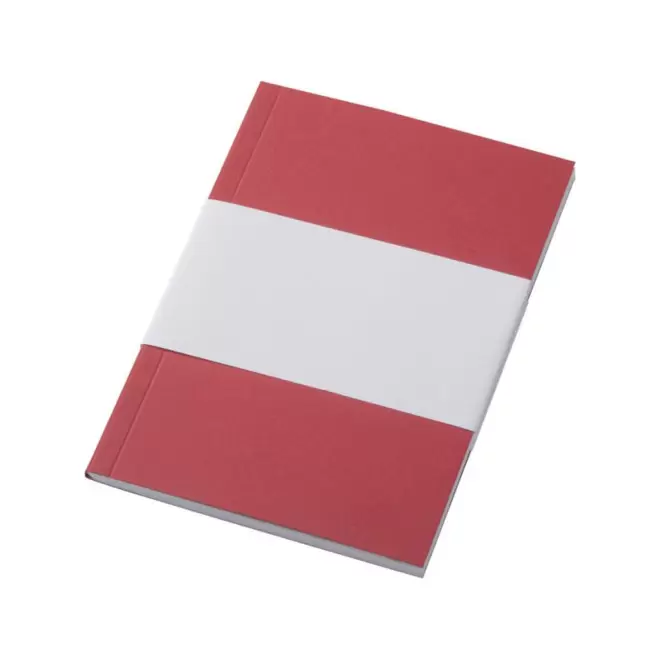 CARNET SOUPLE A6 PERSONNALISE 'HURVY RECYCLE' - rouge