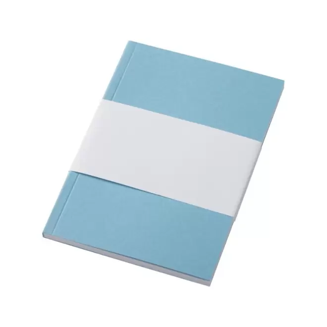 CARNET SOUPLE A6 PERSONNALISE 'HURVY RECYCLE' - bleu