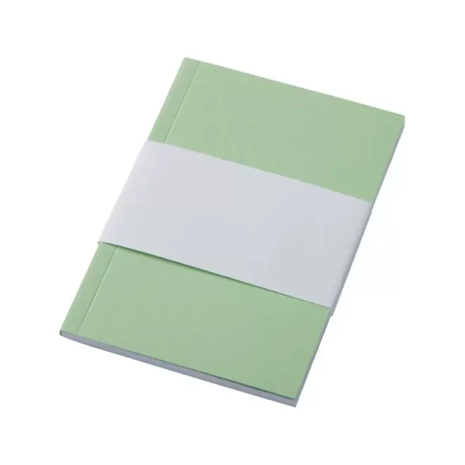 CARNET SOUPLE A6 PERSONNALISE 'HURVY RECYCLE' - vert