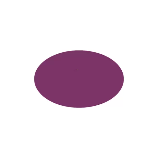 JETON DE FETES ET MANEGE PERSONNALISABLE 'FUNZY OVALE' - violet foncé