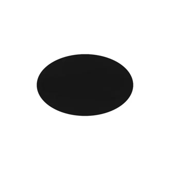 JETON DE FETES ET MANEGE PERSONNALISABLE 'FUNZY OVALE' - noir