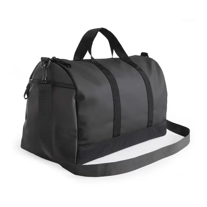 SAC VOYAGE EN PU PERSONNALISABLE 'SCHLUSS' - noir