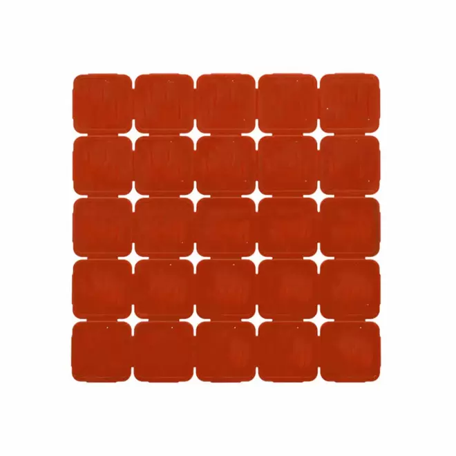 JETON FESTIVAL PERSONNALISABLE BIODEGRADABLE 'FESTYDEAL' - rouge