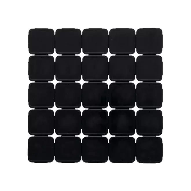 JETON FESTIVAL PERSONNALISABLE EN PLASTIQUE 'FESTYDEAL' - noir