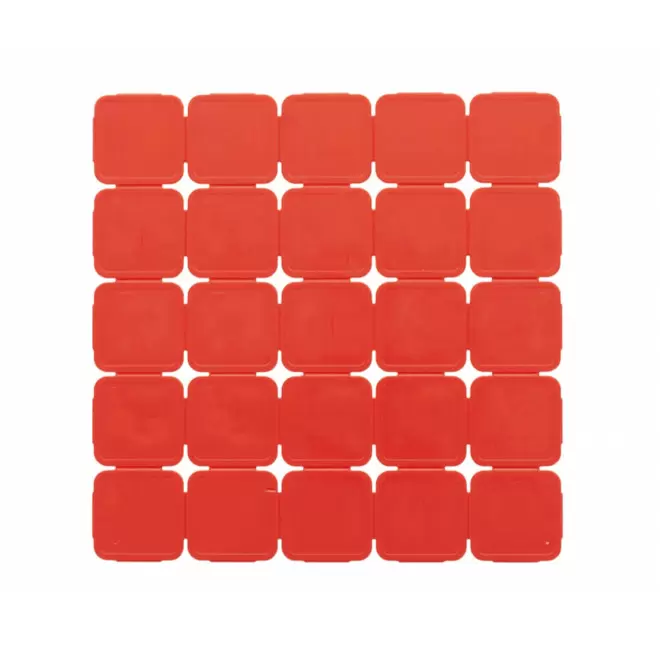 JETON FESTIVAL PERSONNALISABLE EN PLASTIQUE 'FESTYDEAL' - rouge