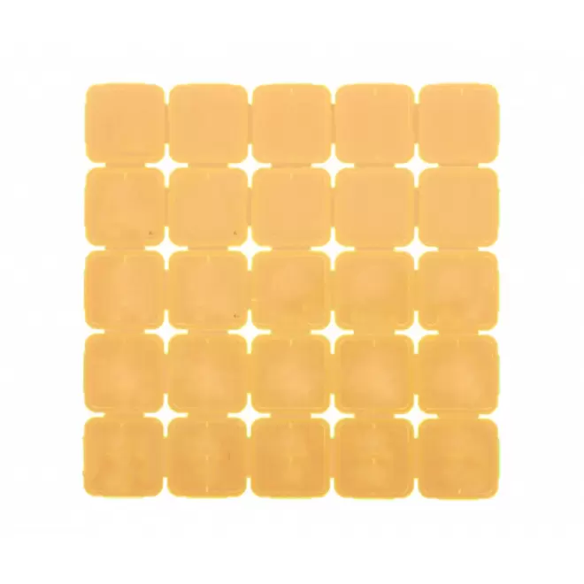 JETON FESTIVAL PERSONNALISABLE EN PLASTIQUE 'FESTYDEAL' - orange transparent