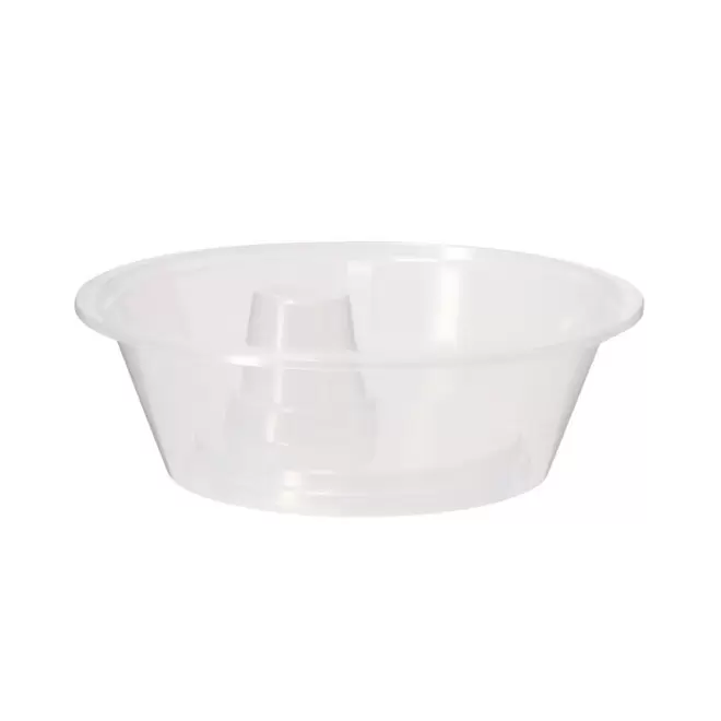 ASSIETTE COUVRE GOBELET PERSONNALISABLE 'DOBOU' - transparent