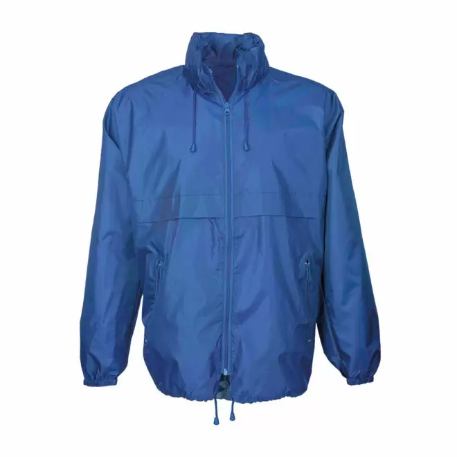 COUPE VENT BANANE PERSONNALISABLE 'DANIELO' - bleu royal