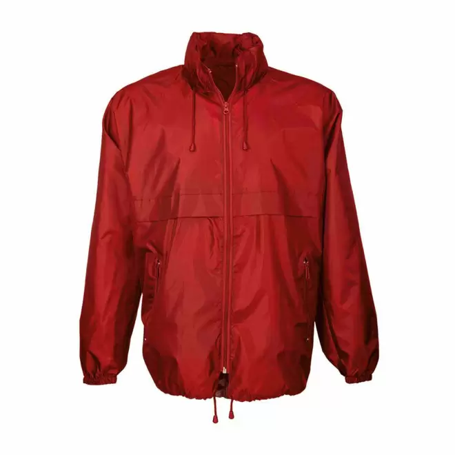 COUPE VENT BANANE PERSONNALISABLE 'DANIELO' - rouge