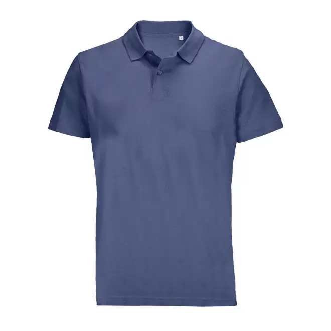 POLO MIXTE COULEUR PERSONNALISABLE 'PULSE' 170G/M2 - denim