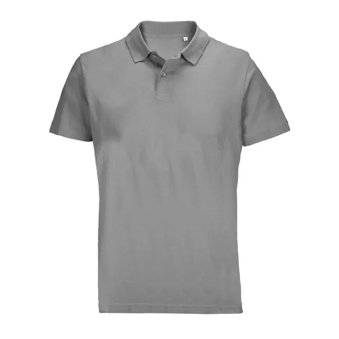 POLO MIXTE COULEUR PERSONNALISABLE 'PULSE' 170G/M2 - gris chiné