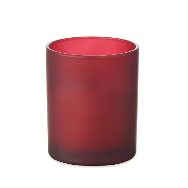 BOUGIE PARFUMEE MECHE BOIS PERSONNALISABLE 'BANILBO S' - bordeaux